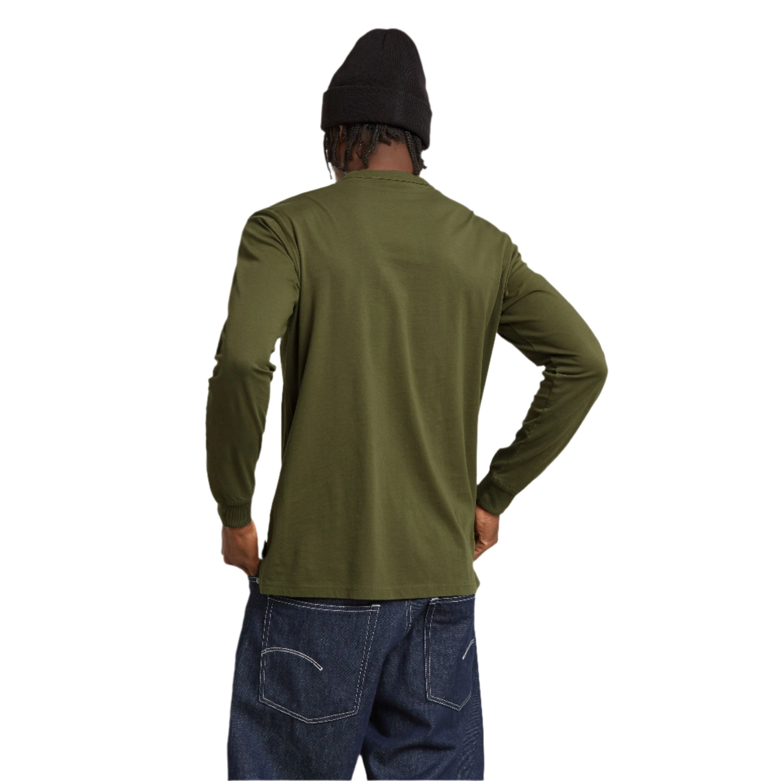 Shadow Olive Nifous Long Sleeve T-Shirt