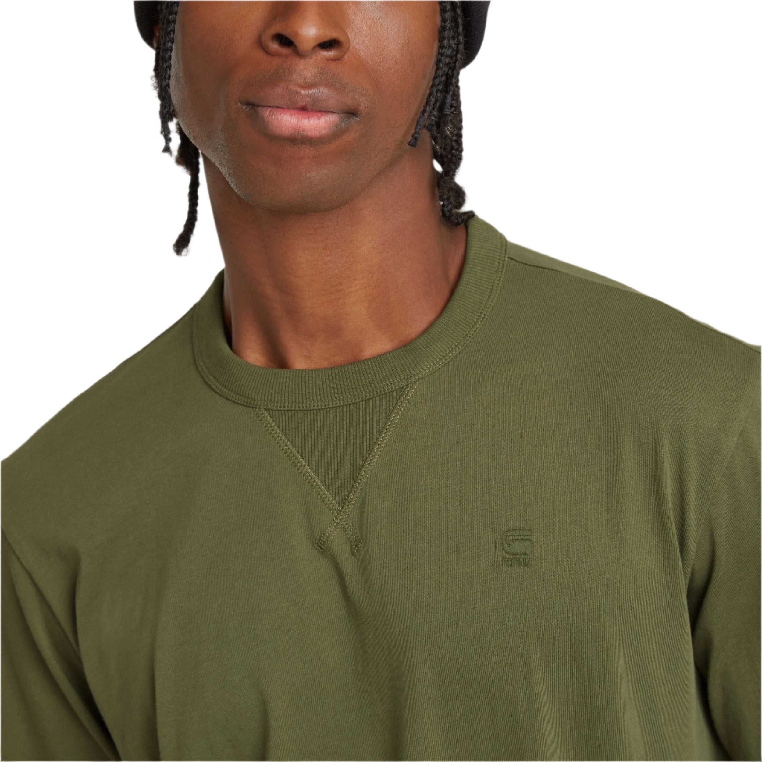 Shadow Olive Nifous Long Sleeve T-Shirt