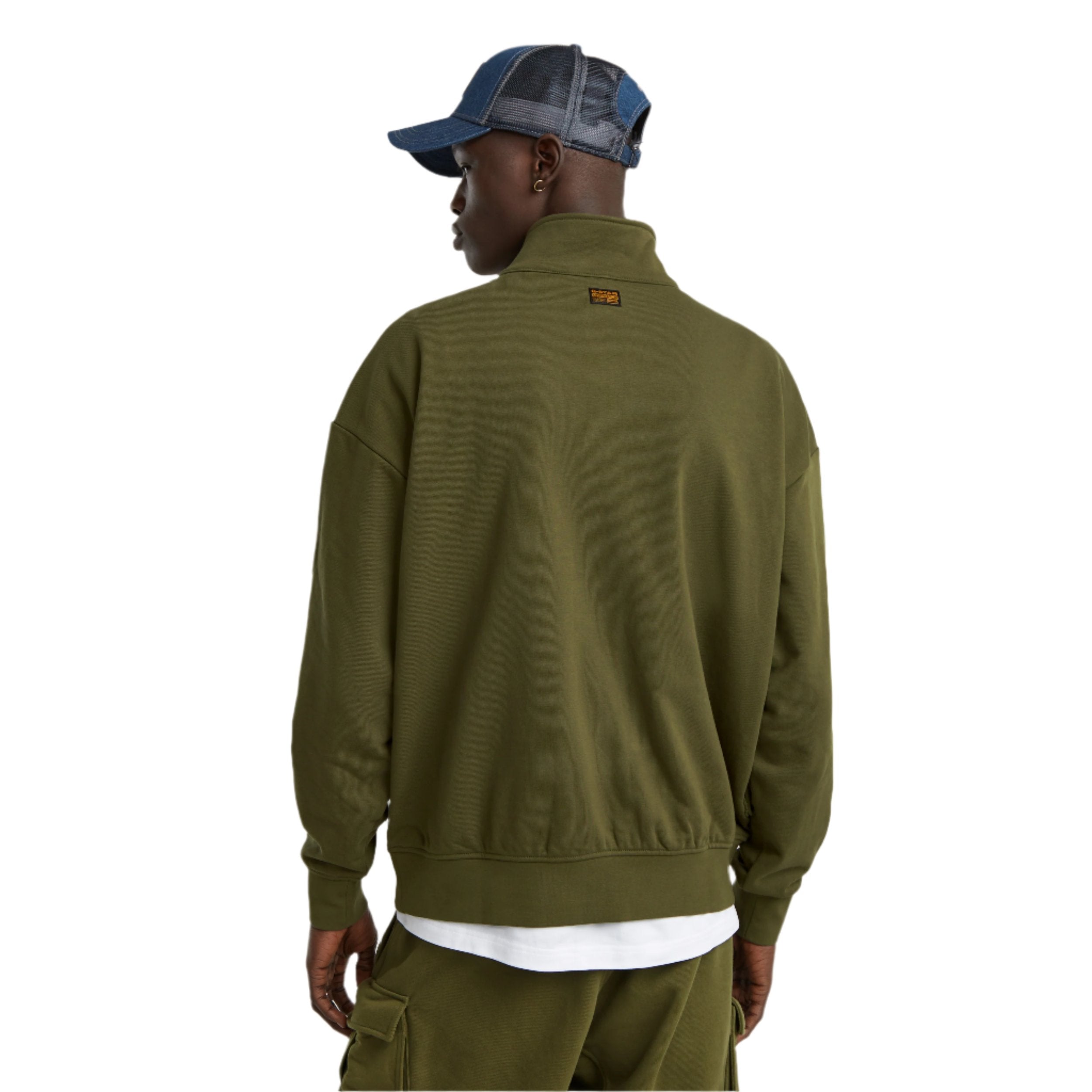 Shadow Olive Rovic Skipper Loose Sweater