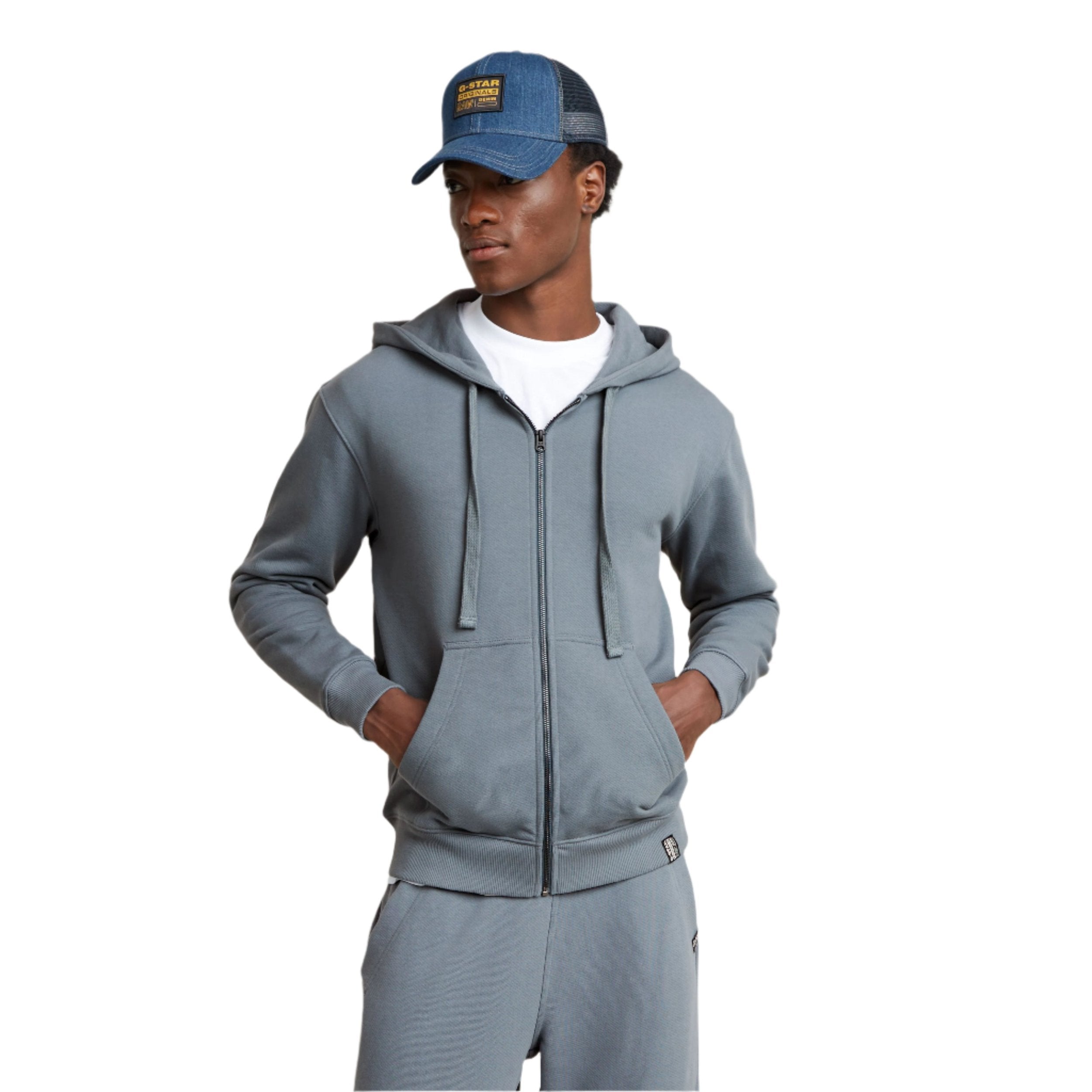 Axis Essential Relaxed Zip Thru Sweater