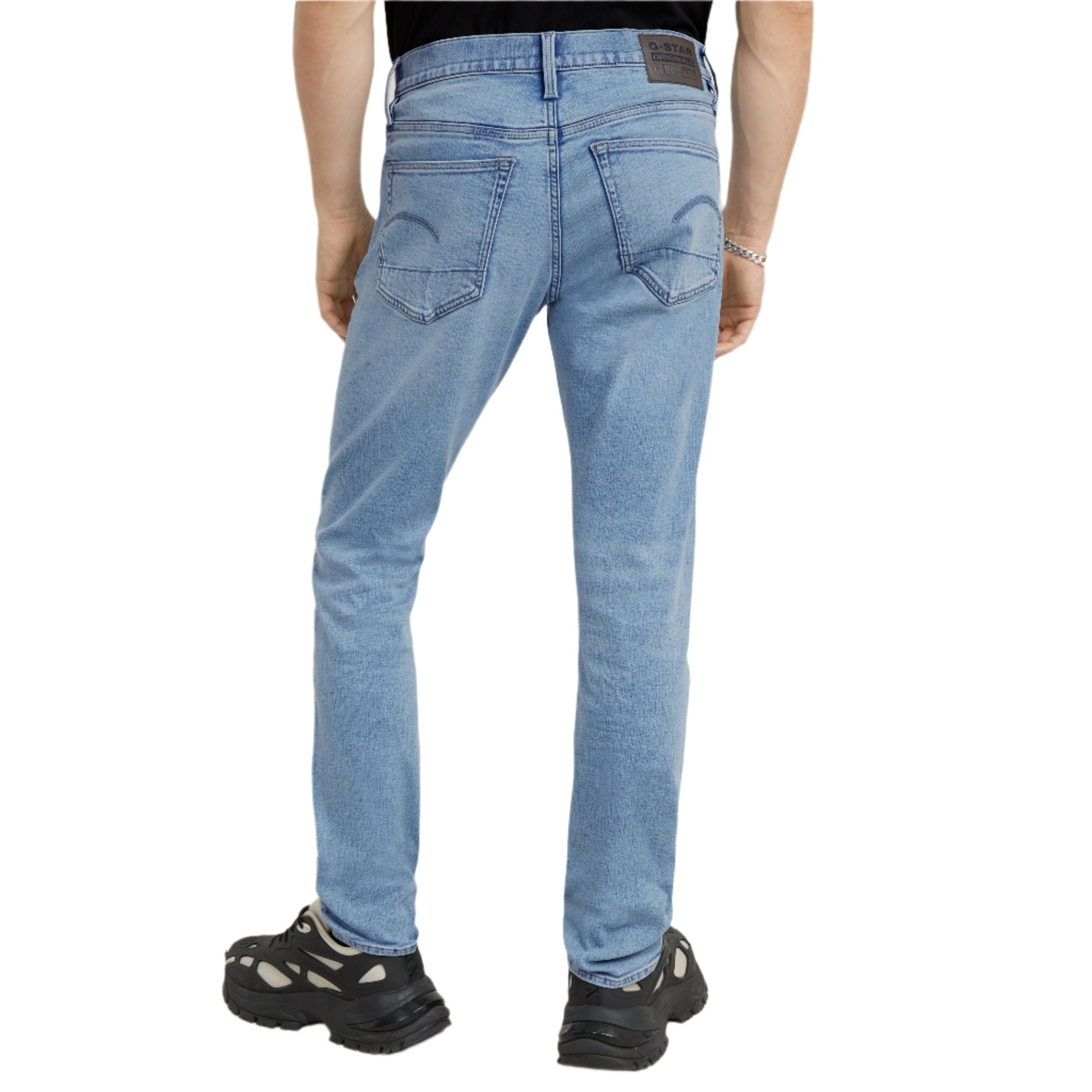 Light Aged 3301 Slim Jeans