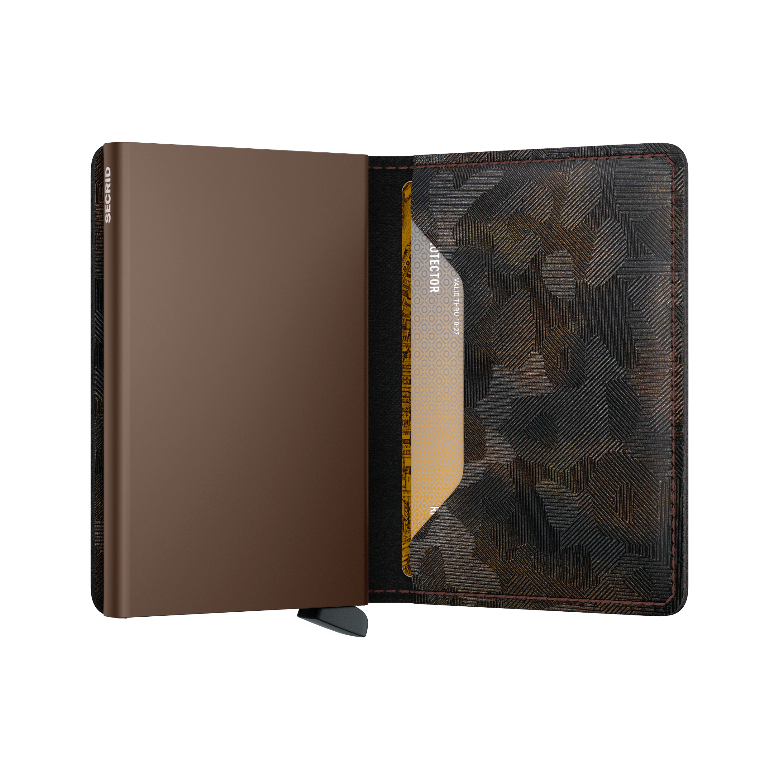 Slimwallet Jungle - Brown