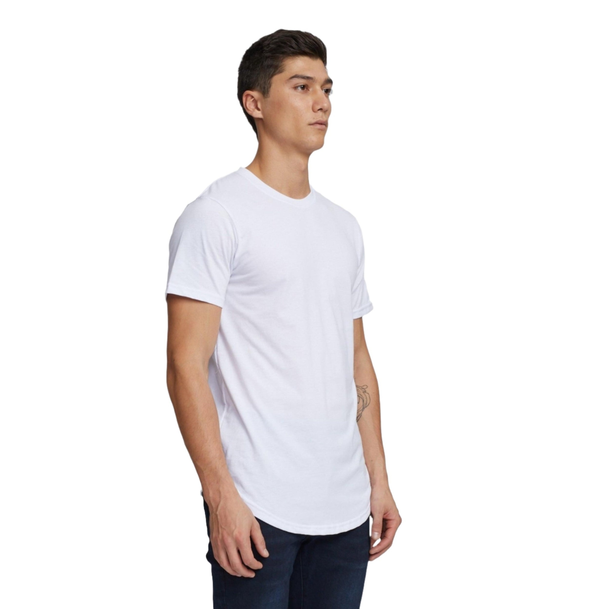 White Eazy Scoop Tee