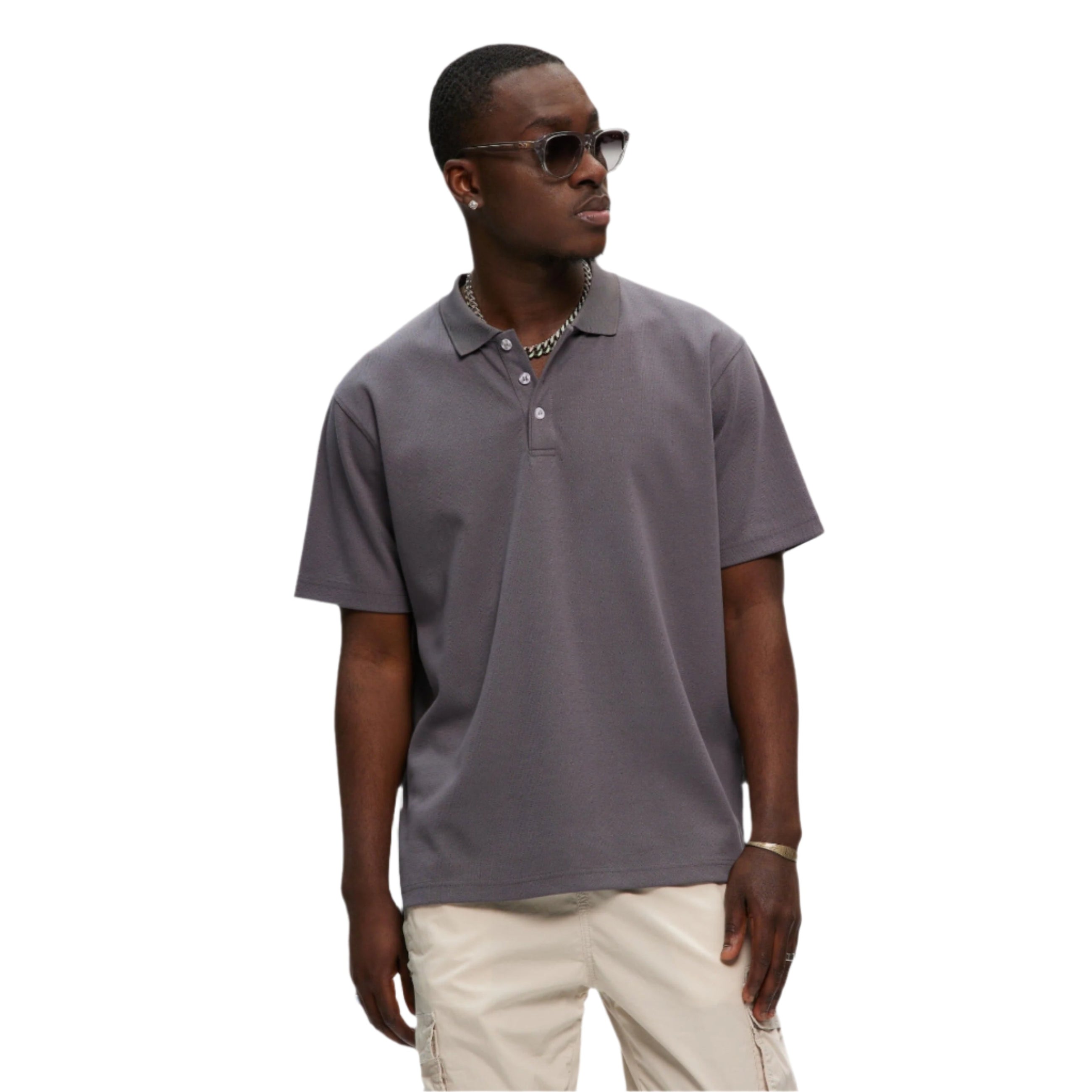 Polo charbon de bois