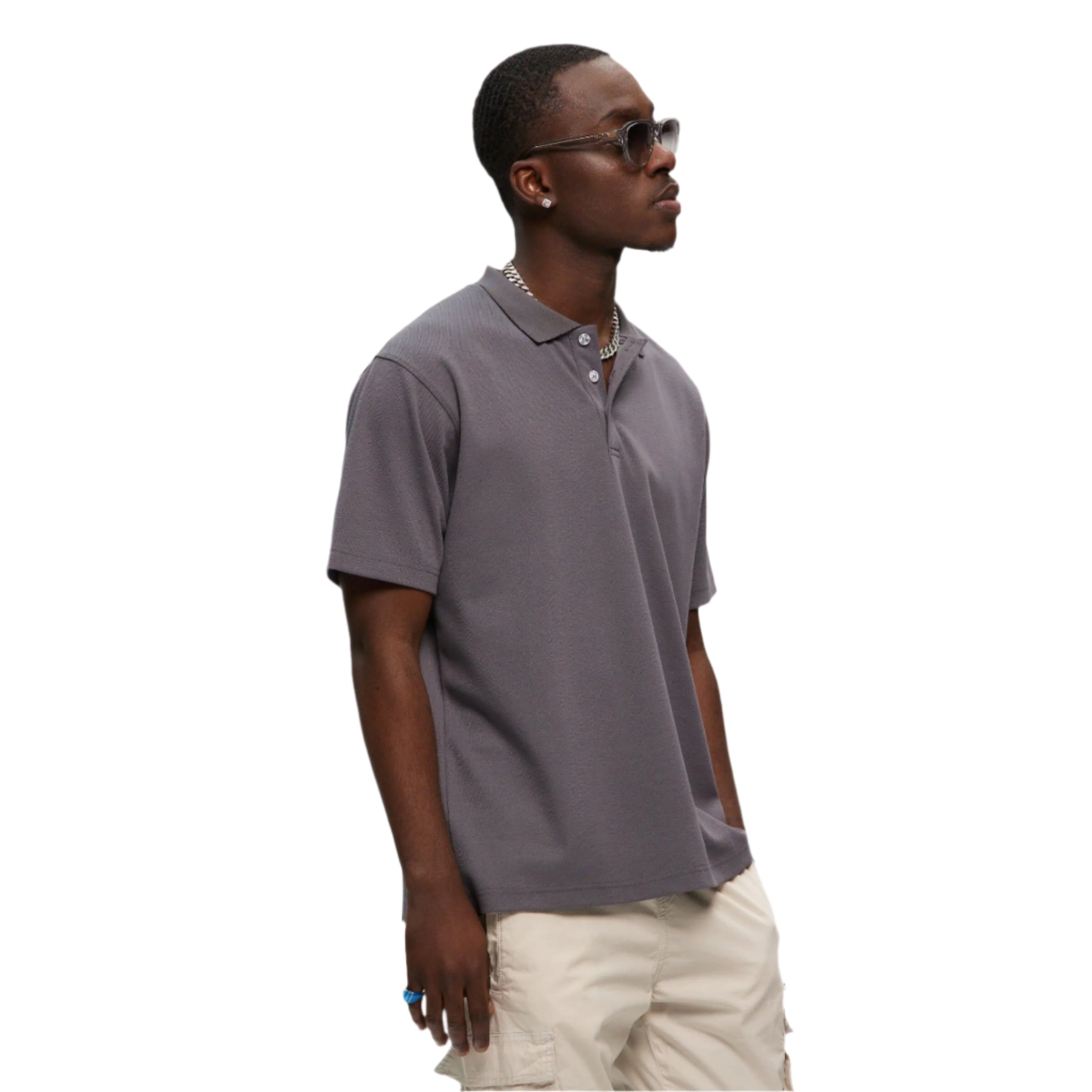 Polo charbon de bois