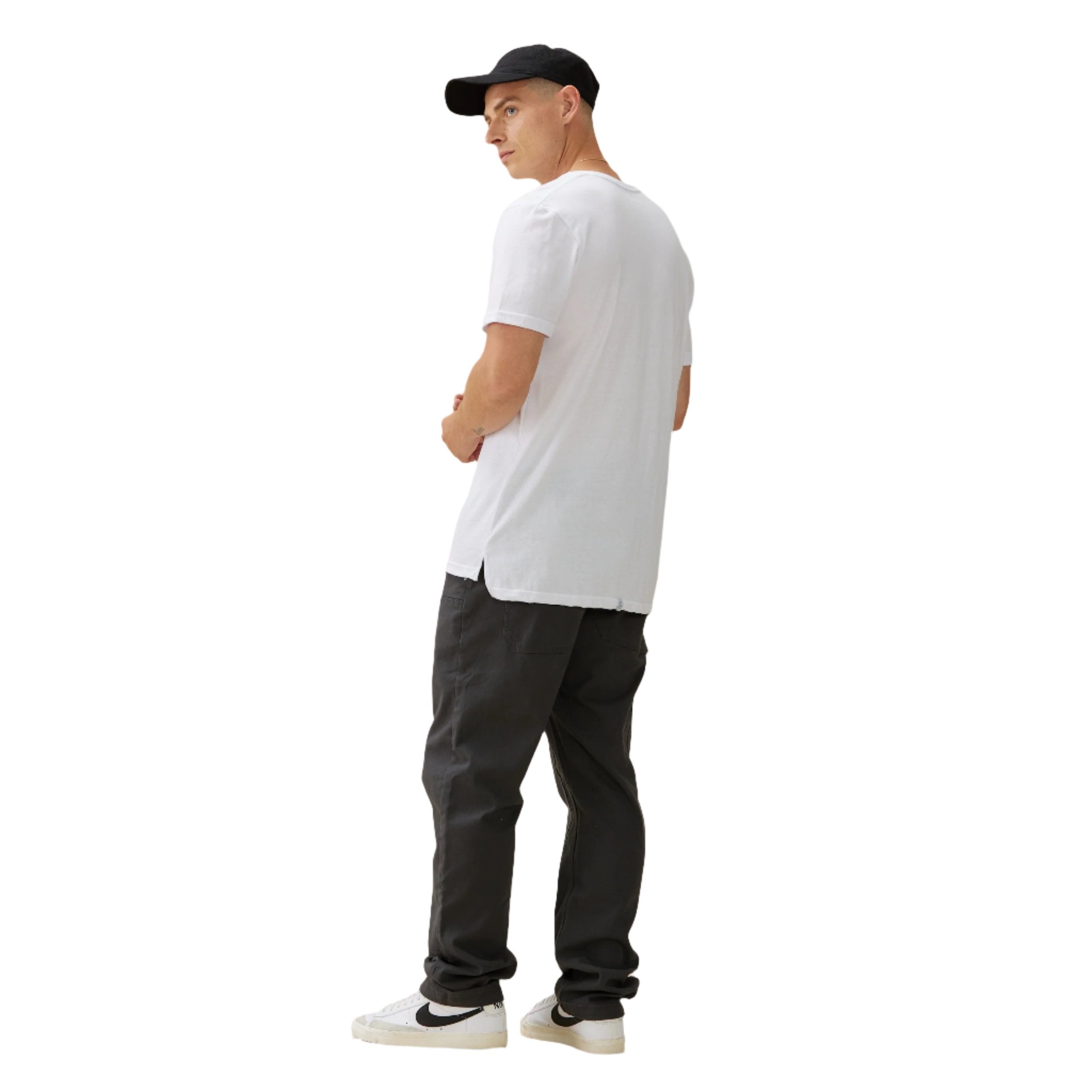 White Eazy Split Tee