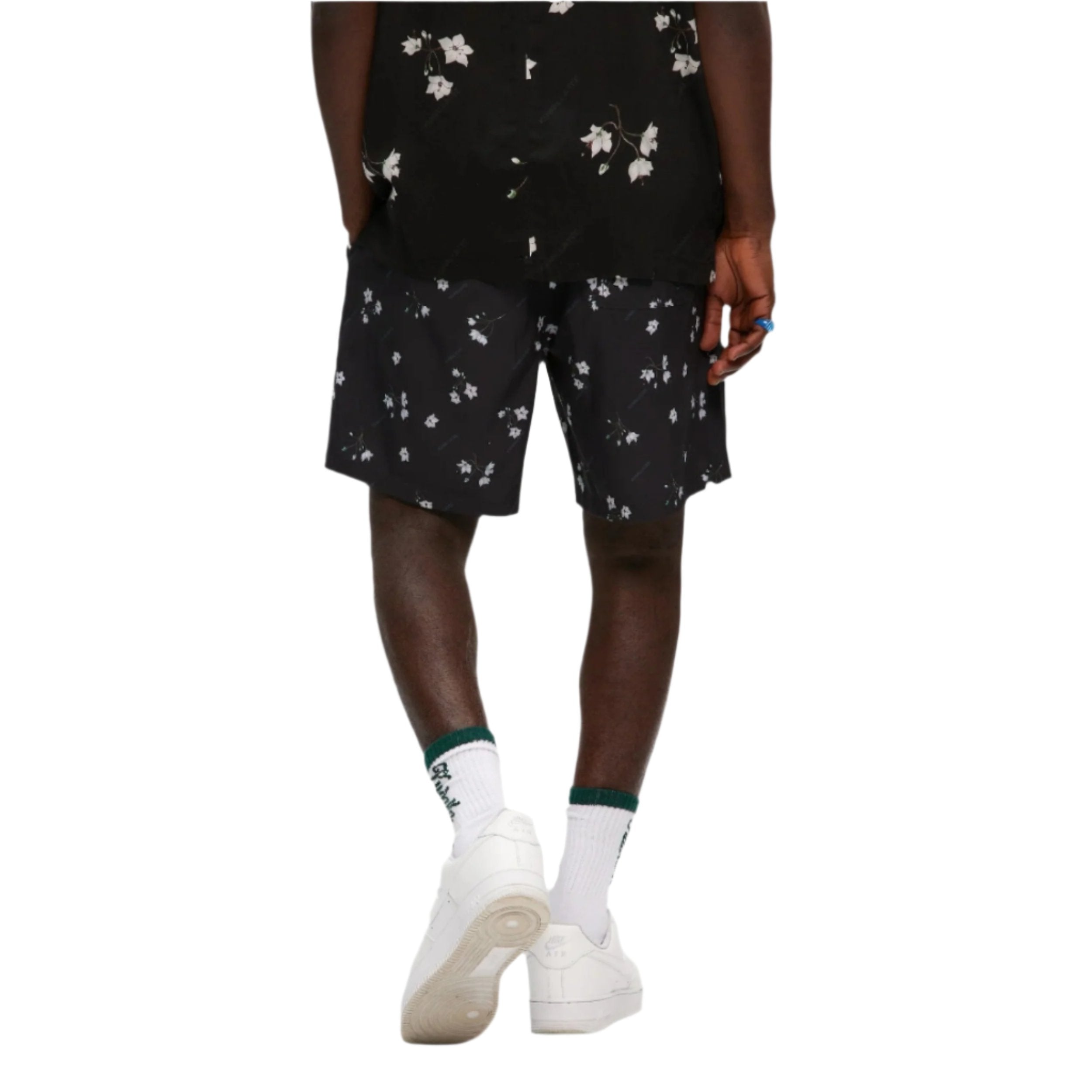 Short de bain imprimé petites fleurs