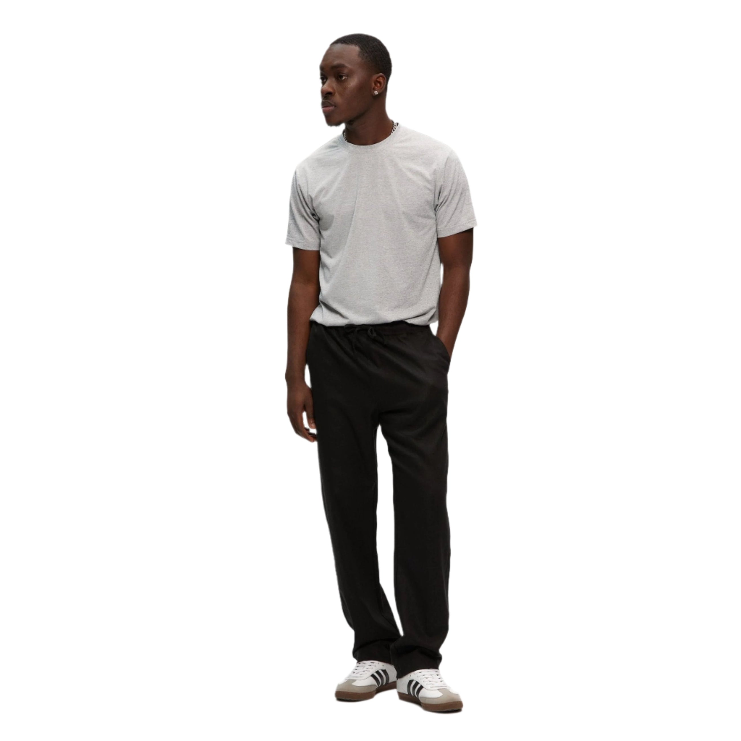 Heather Grey Premium Tek Essential T-Shirt