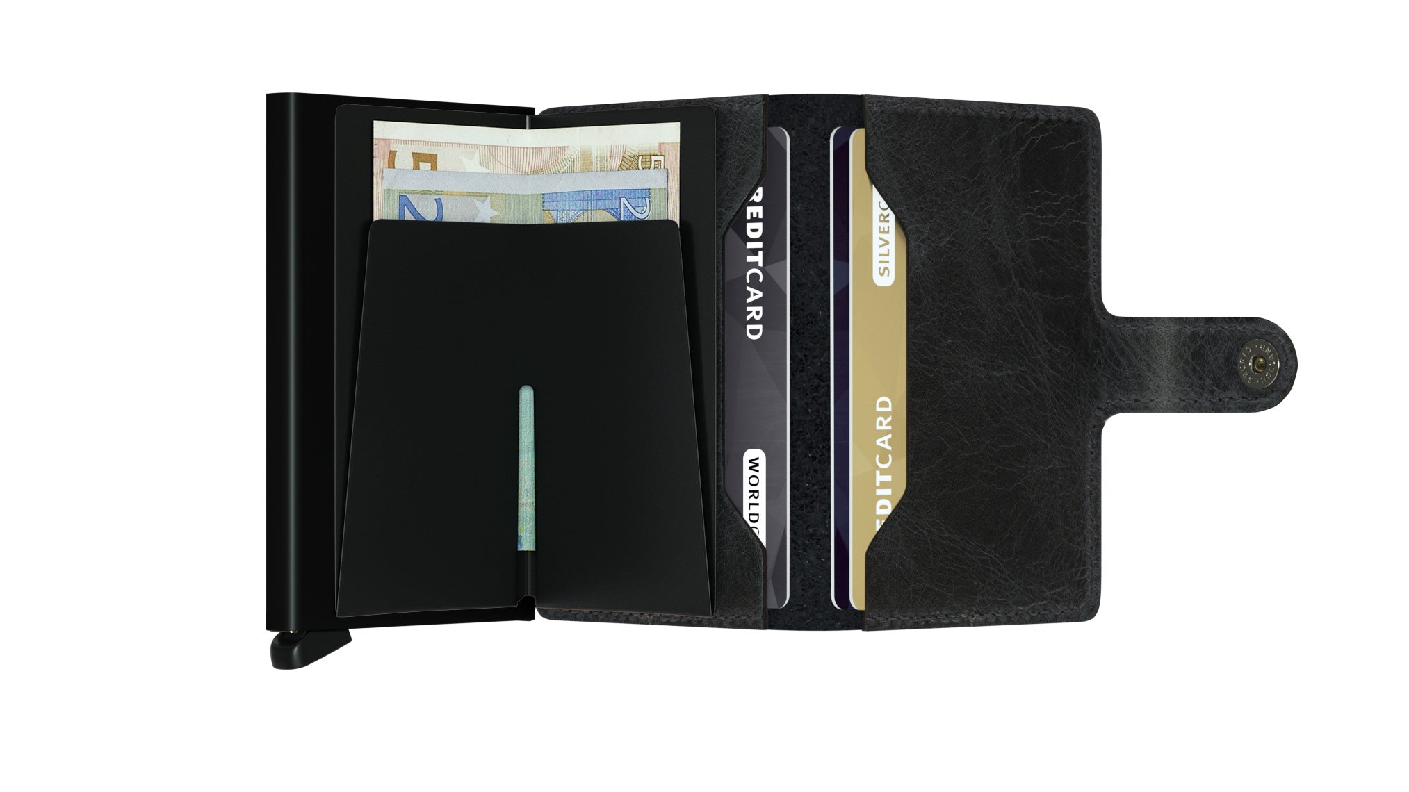 Miniwallet Vintage - Black