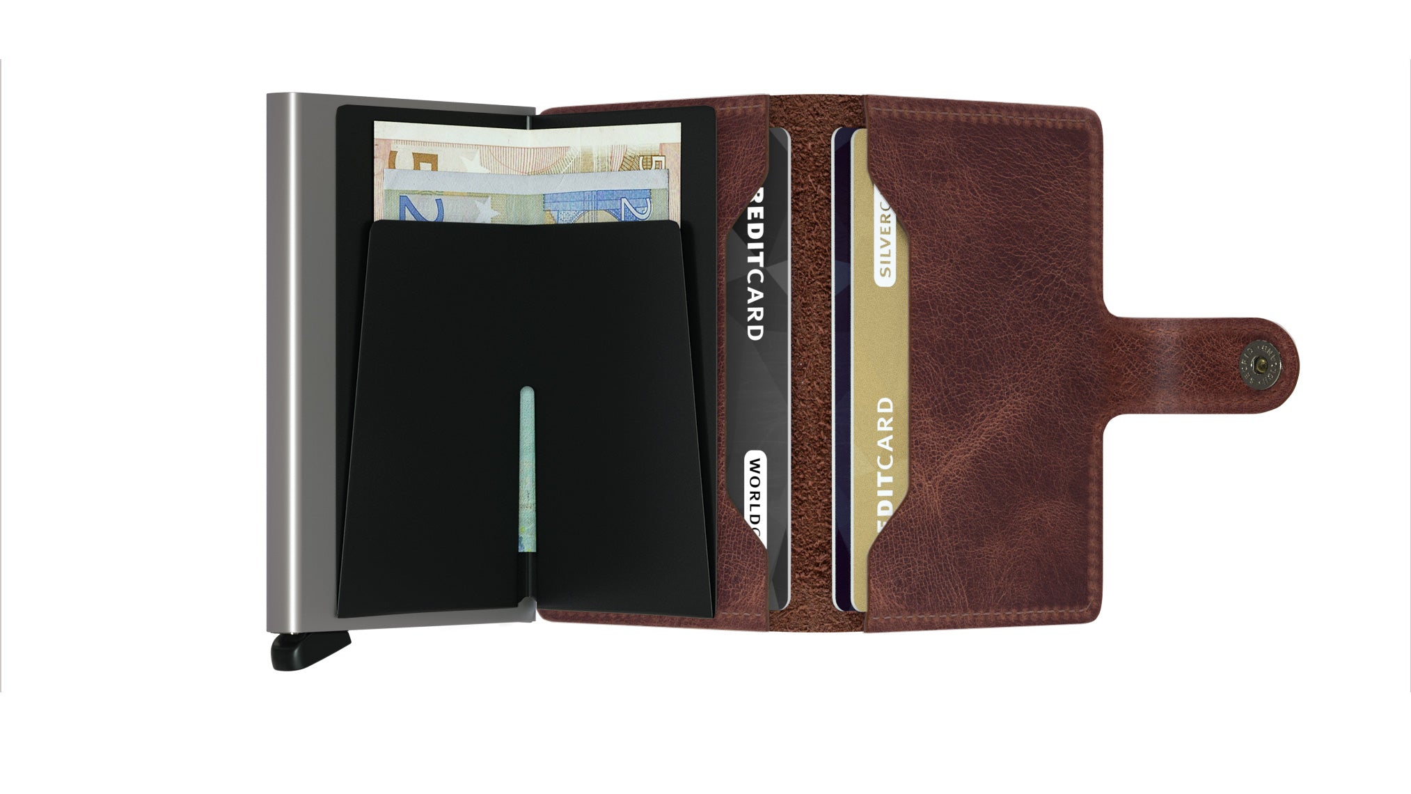 Miniwallet Vintage - Brown