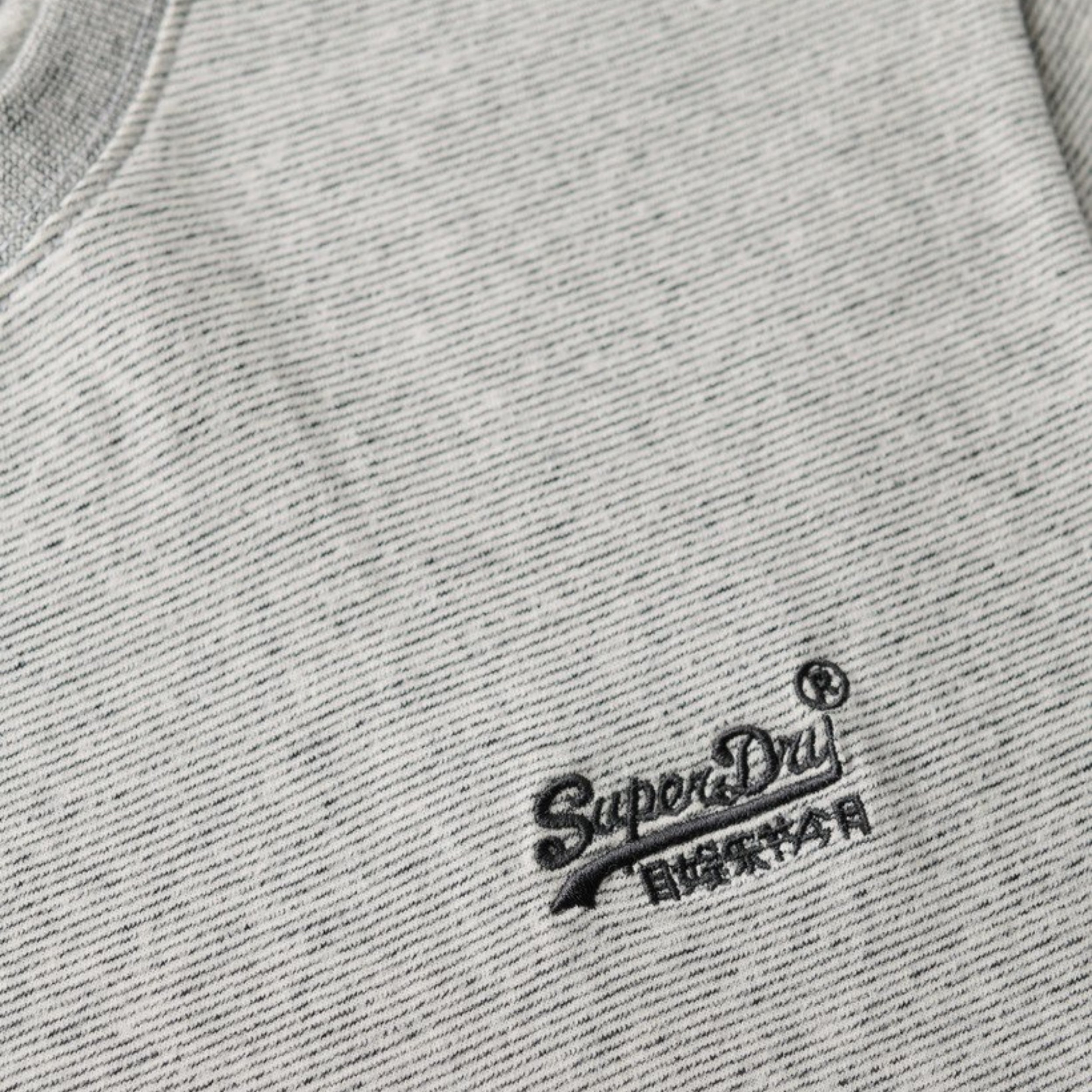 T-shirt gris à logo essentiel
