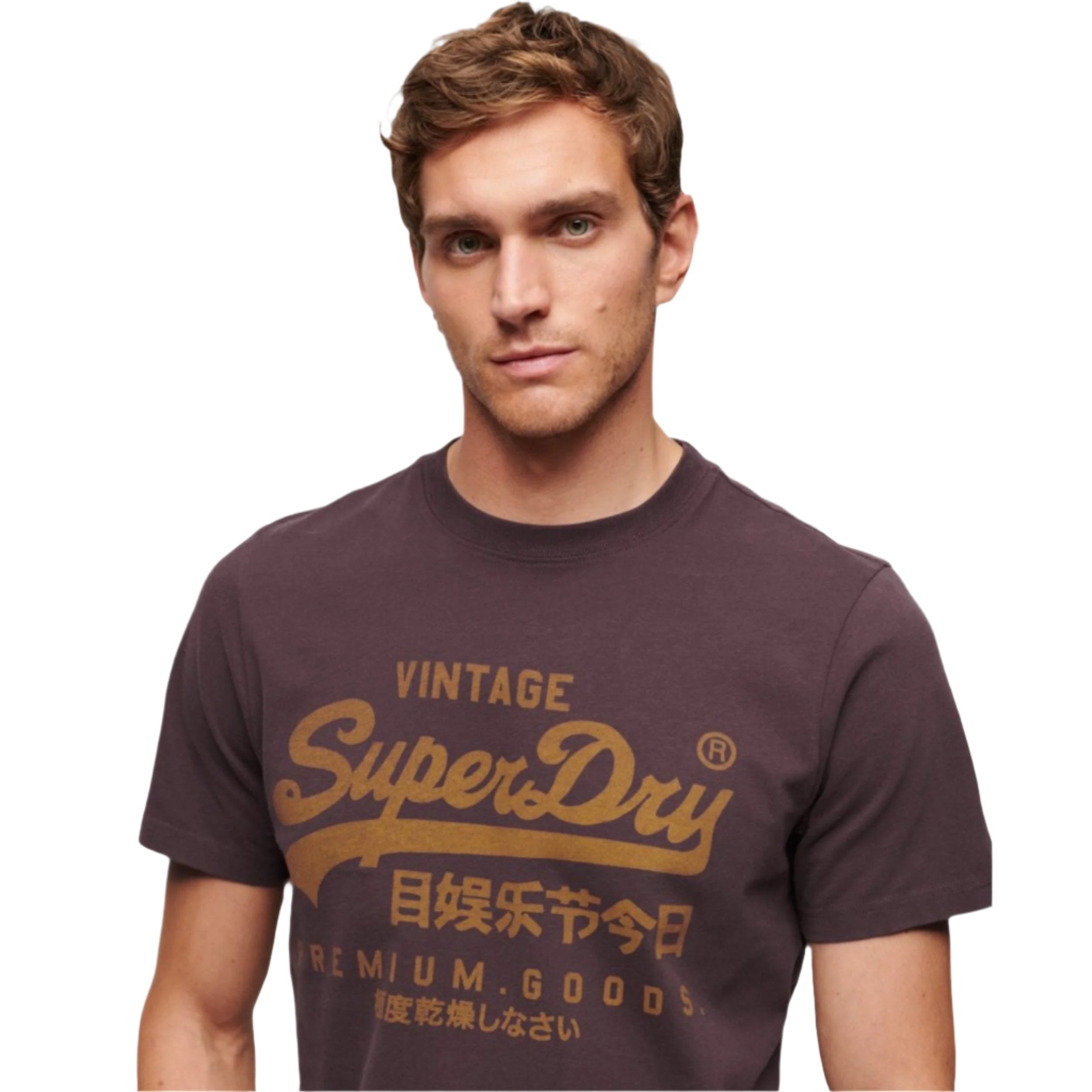 Rich Deep Burgundy Soda Pop Vintage Logo Classic T-Shirt