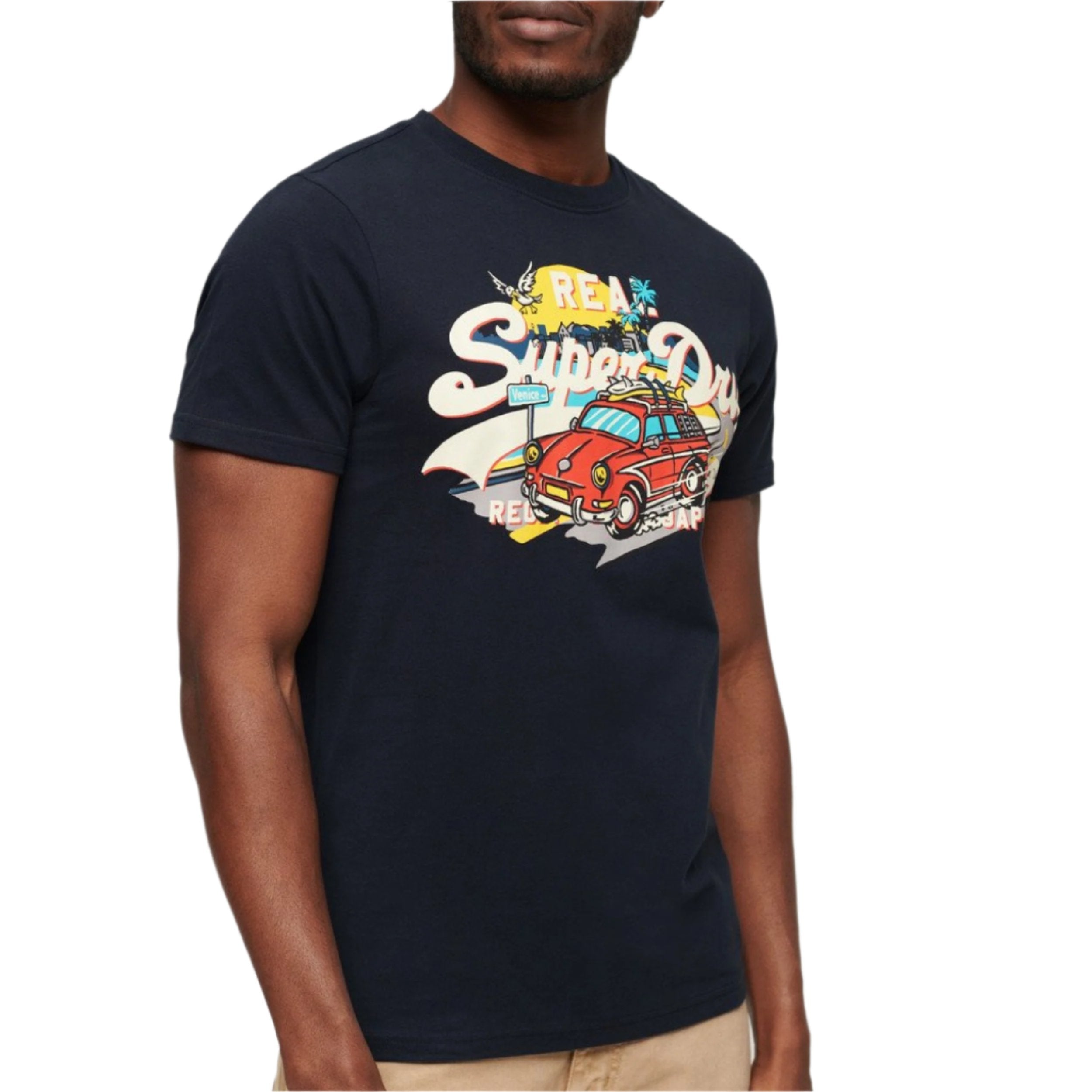 Eclipse Navy Graphic T-Shirt