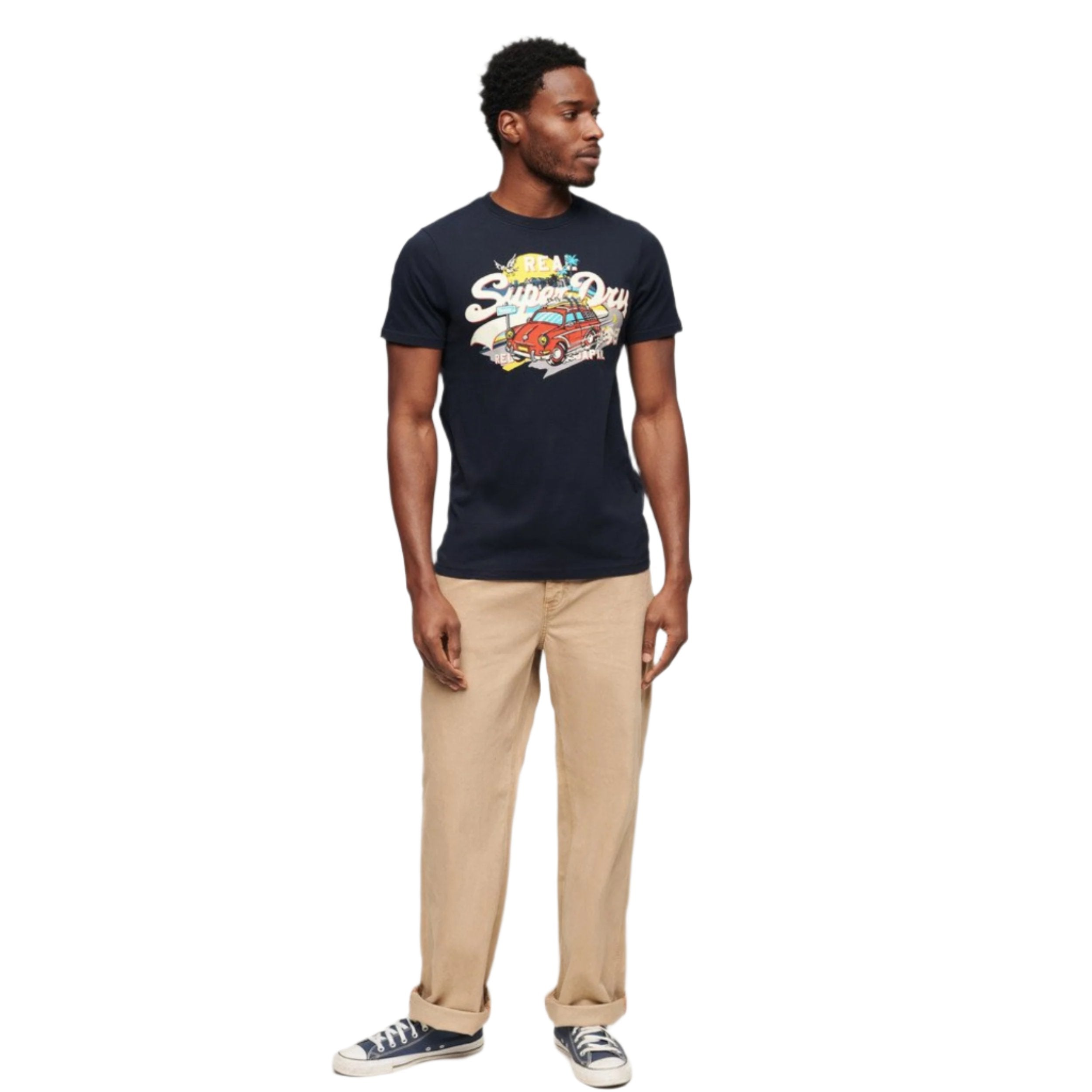 Eclipse Navy Graphic T-Shirt