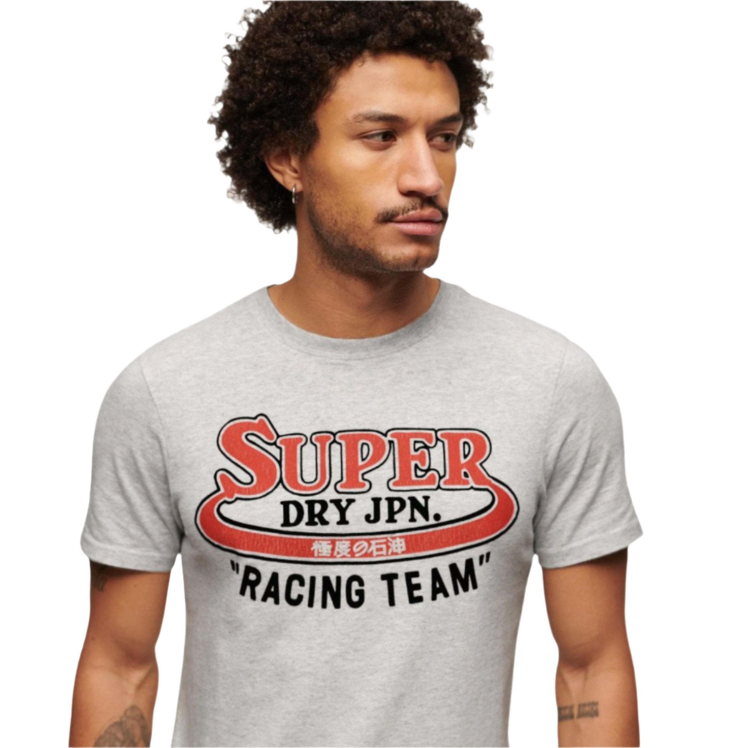 Flake Grey Marl Reworked Classics Graphic T-Shirt