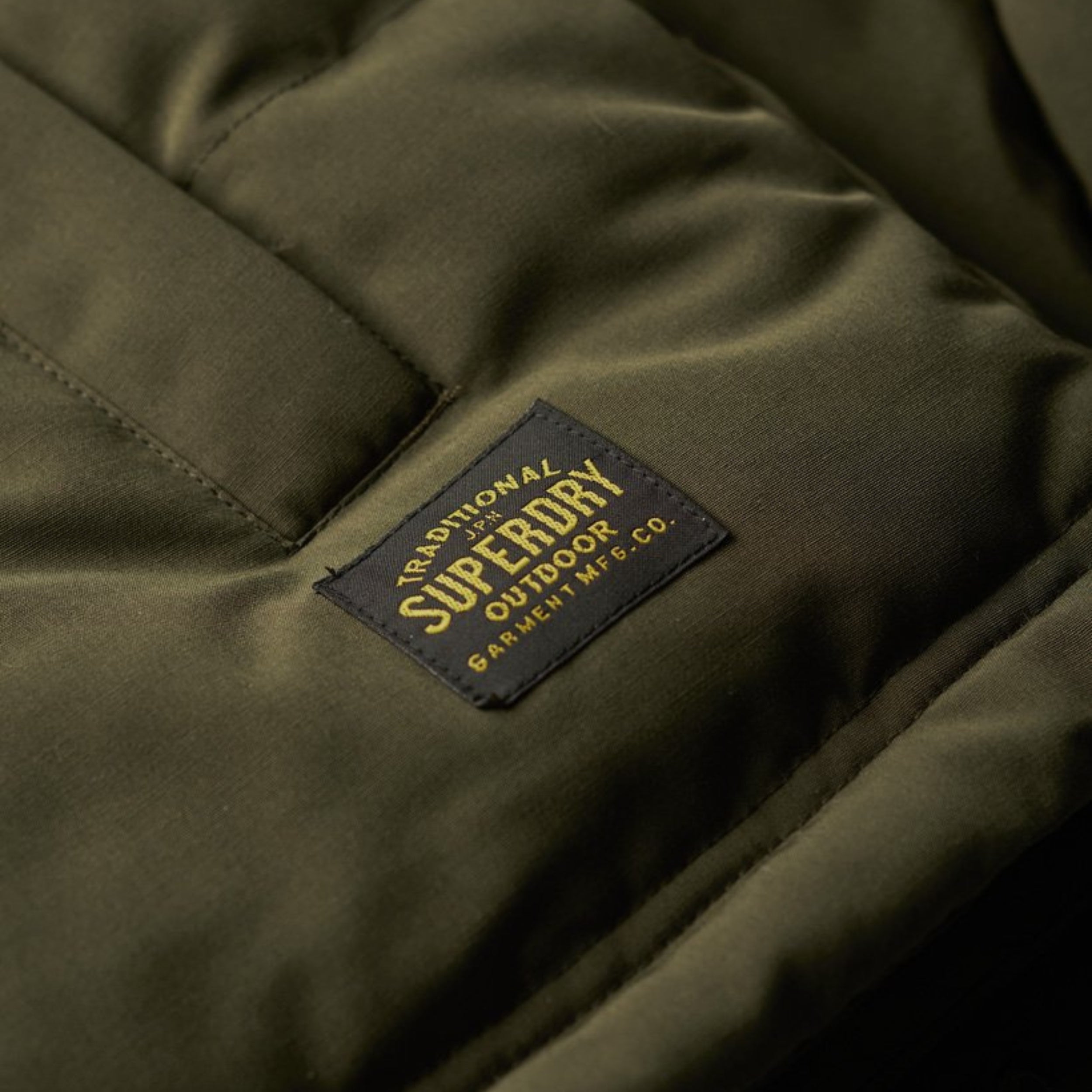 Surplus Goods Olive Everest Hooded Puffer Gilet