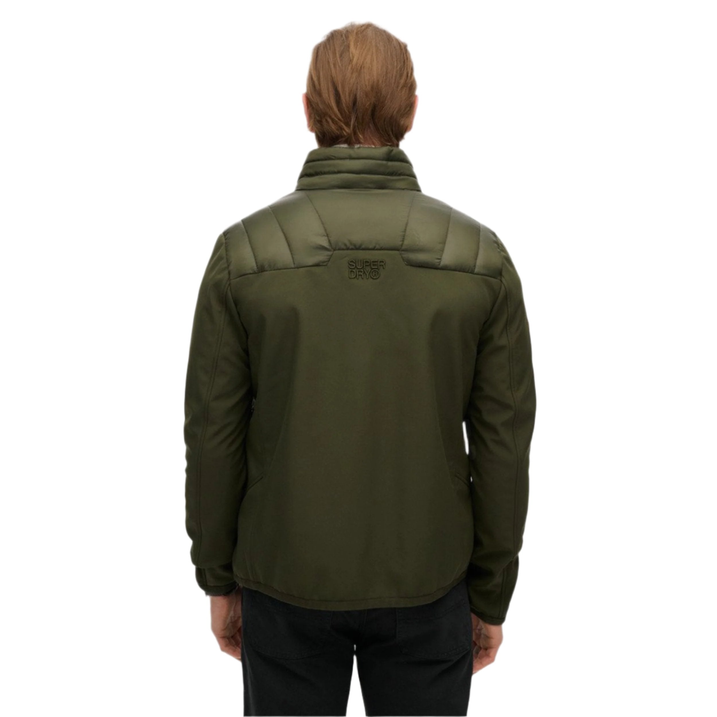 Army Khaki Storm Softshell Hybrid Jacket