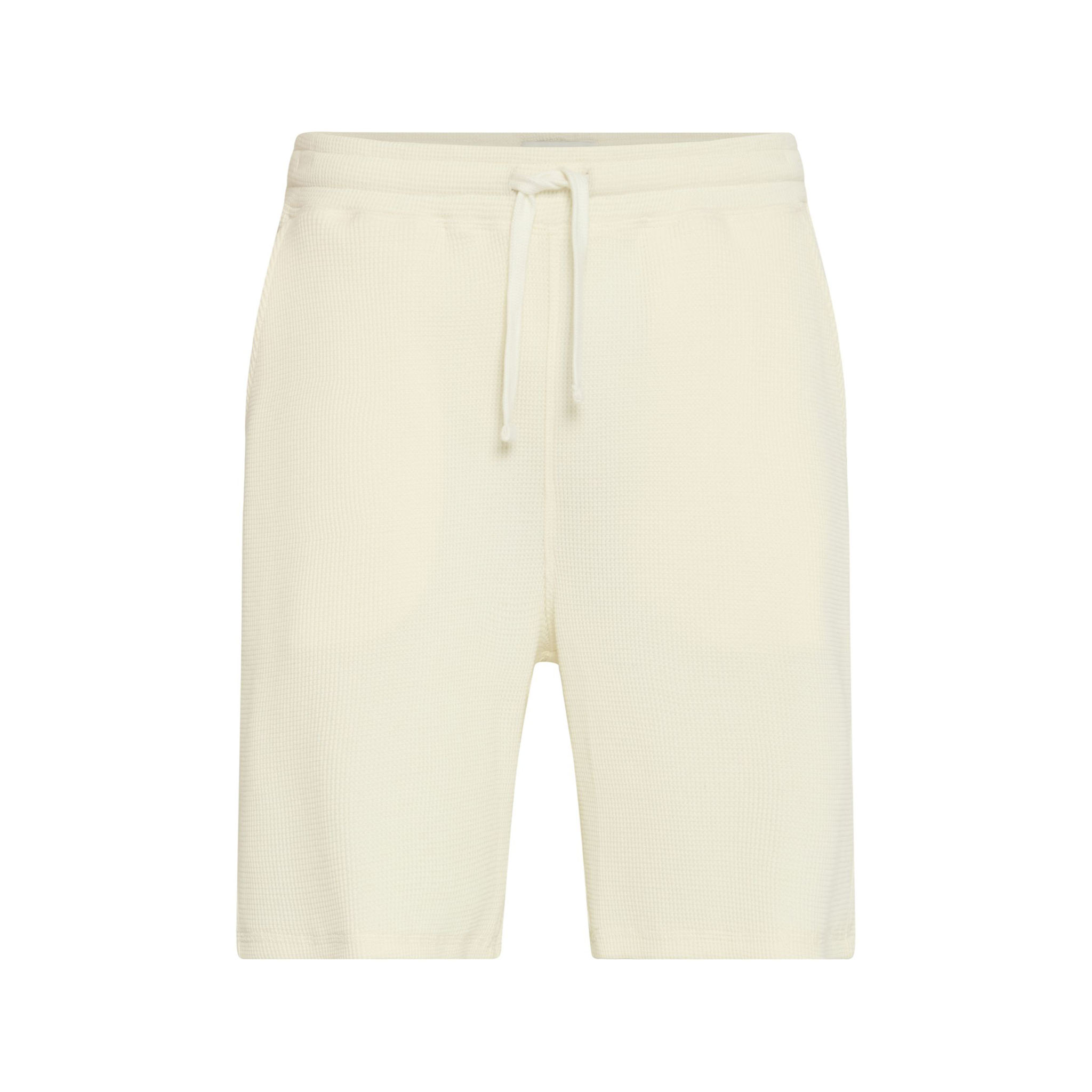 Waffle Shorts - White