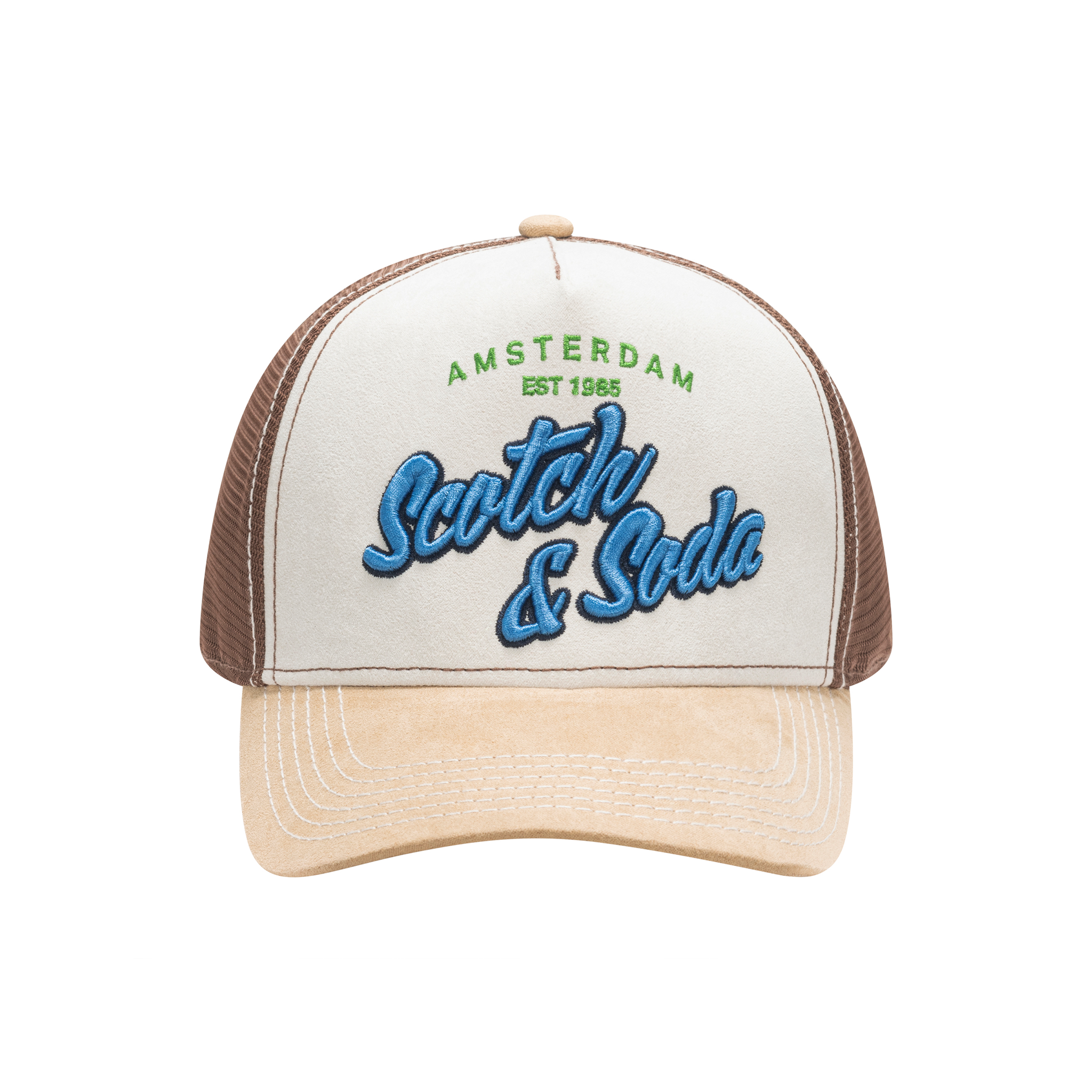 Altos Adjustable Trucker Hat - Dark Beige