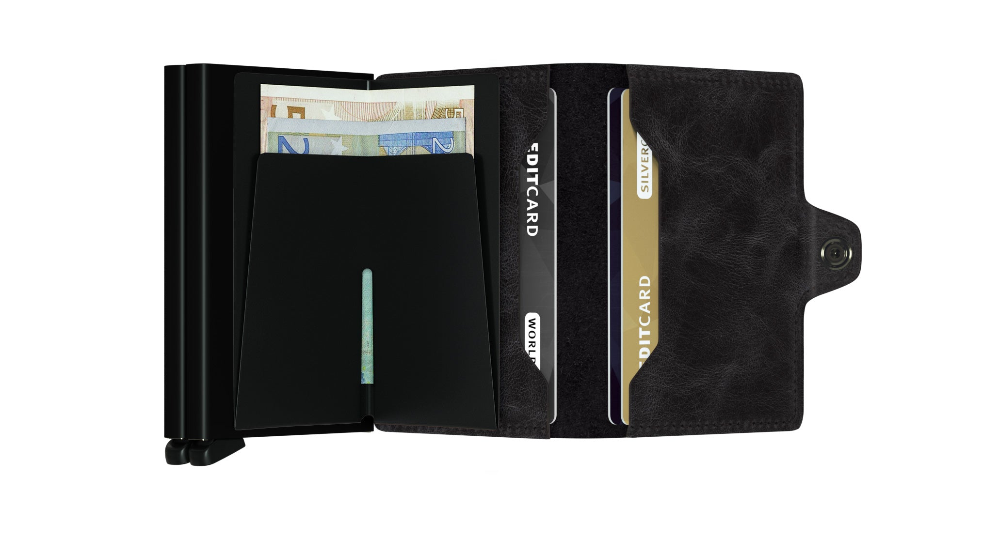 Twinwallet Vintage - Black