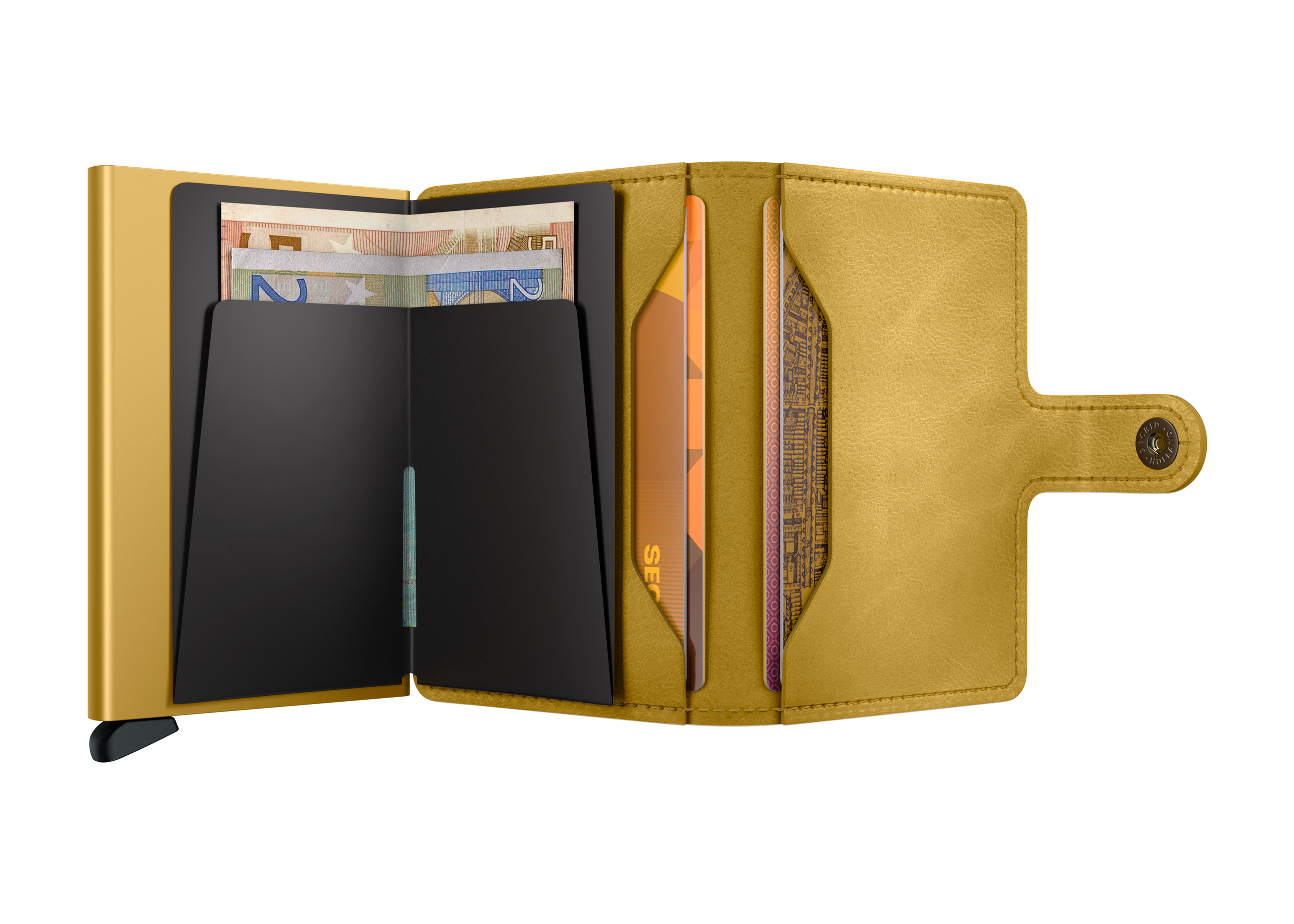 Miniwallet Vintage - Yellow