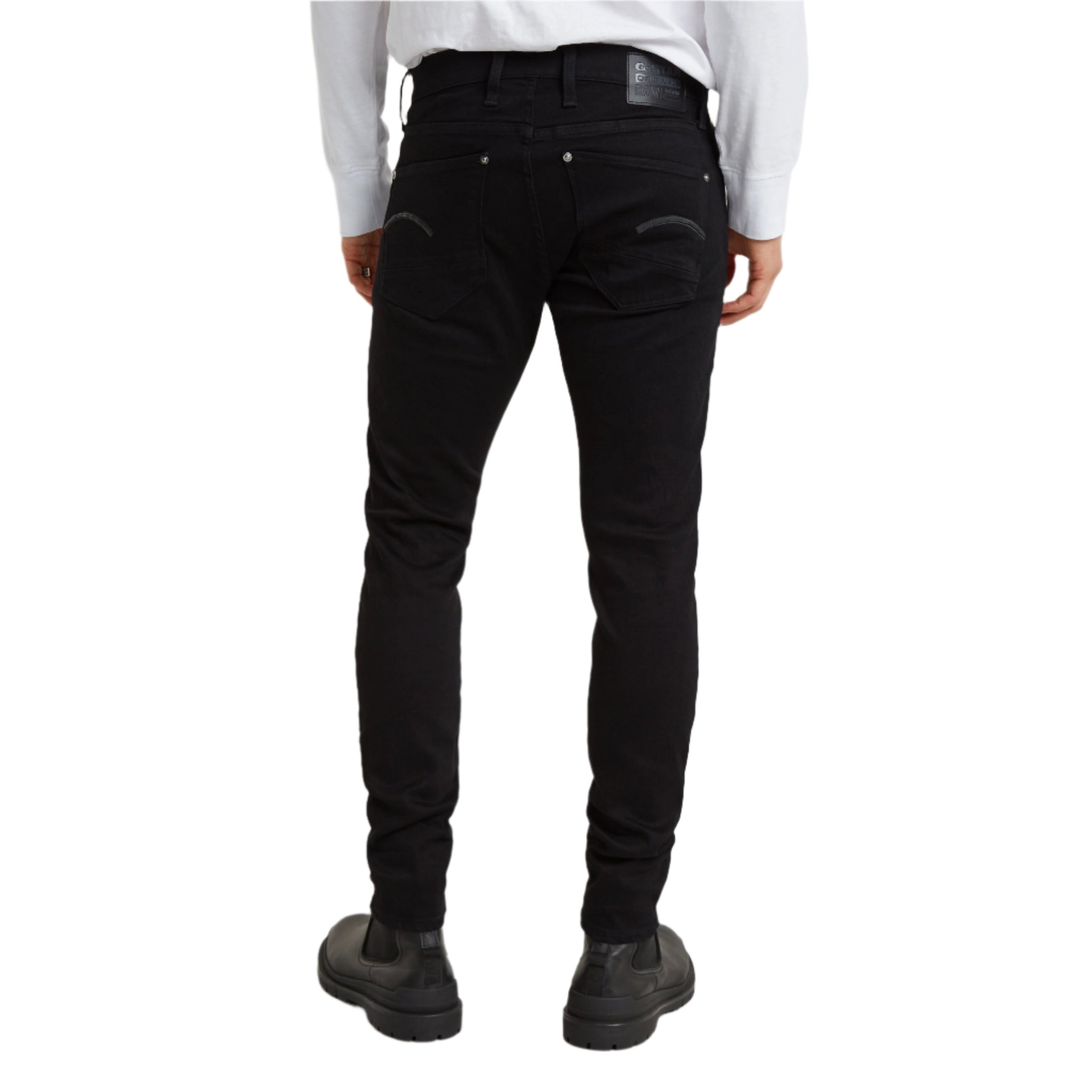 Pitch Black Revend Skinny Jeans