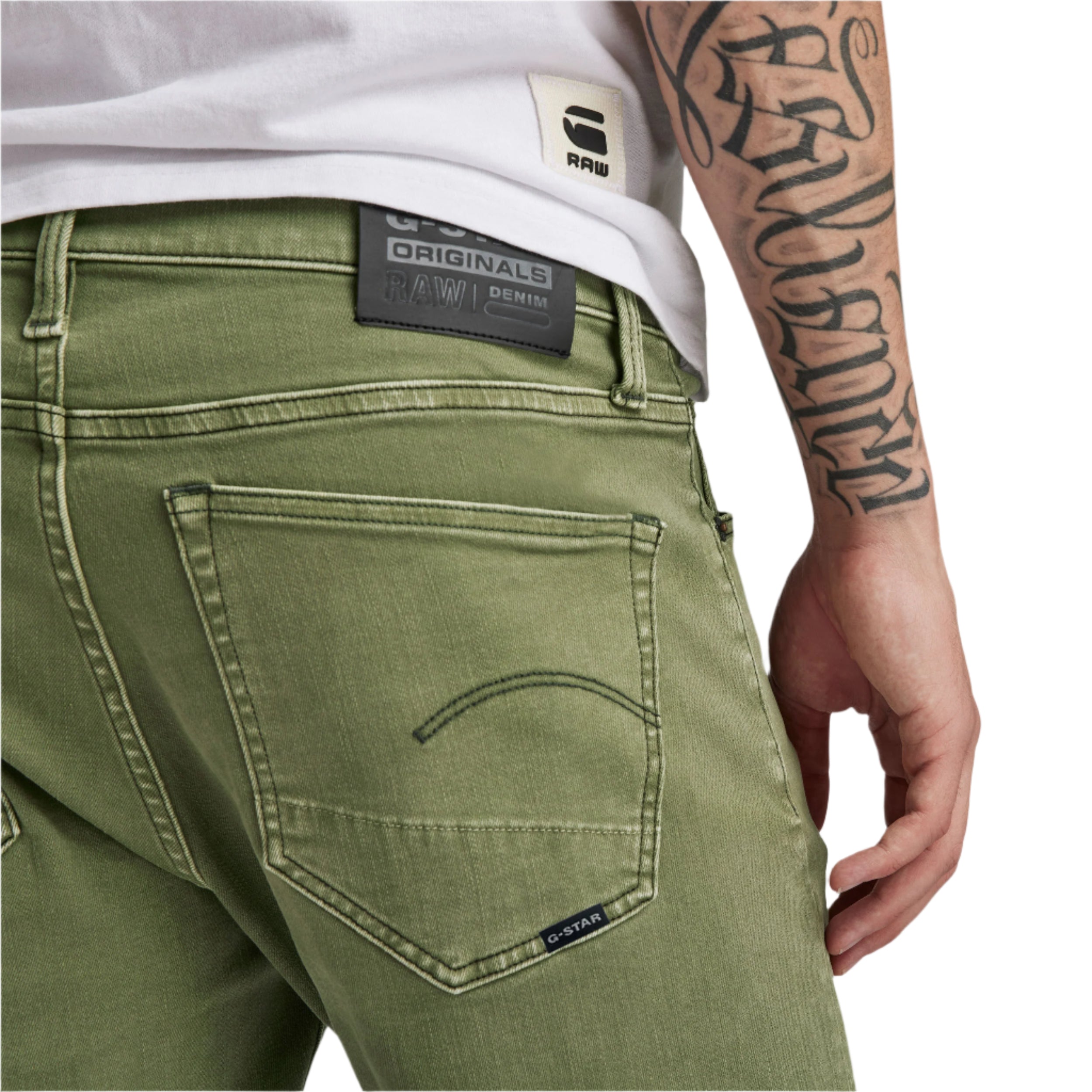 Short slim Faded Shamrock 3301