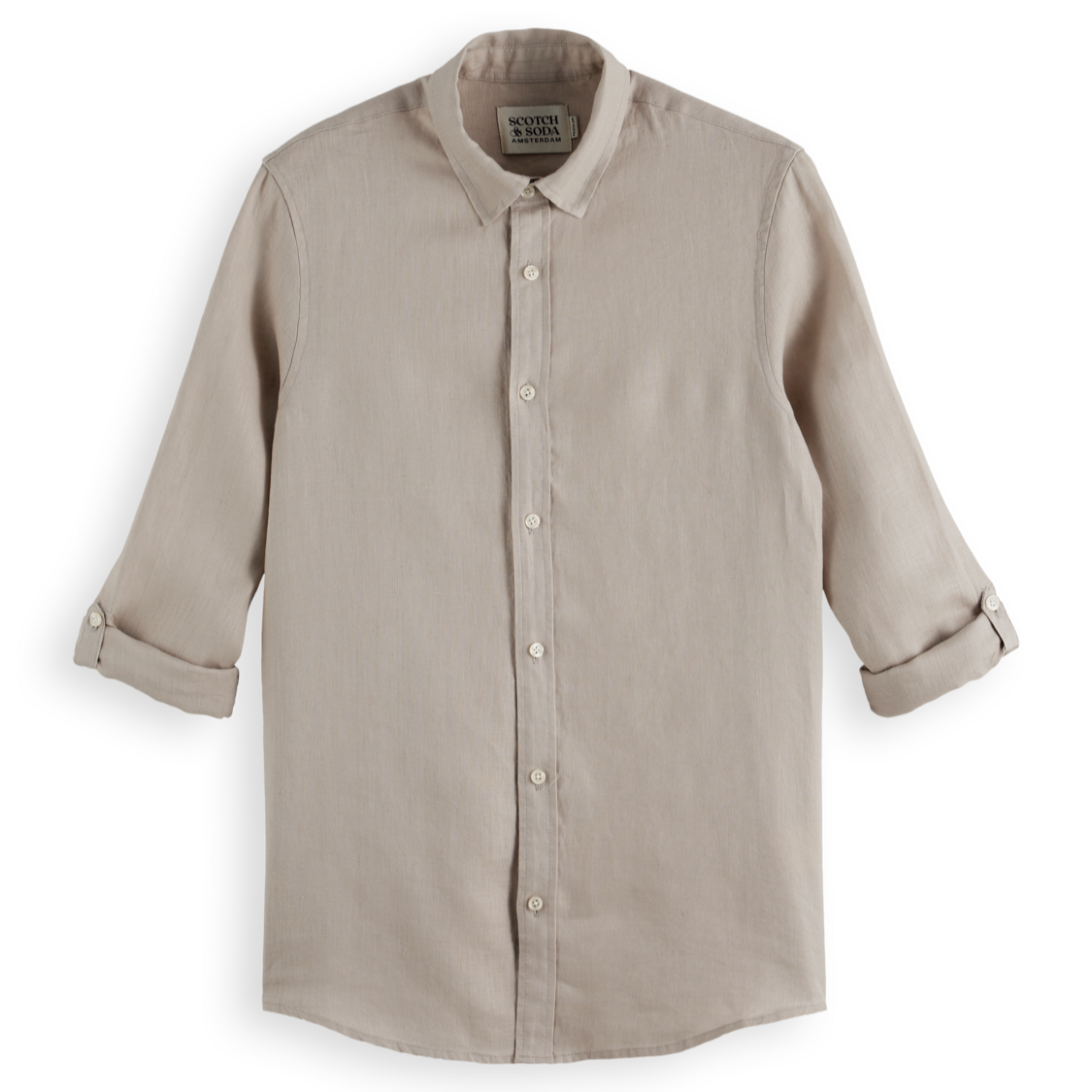 Gray Regular Fit Logo T-Shirt