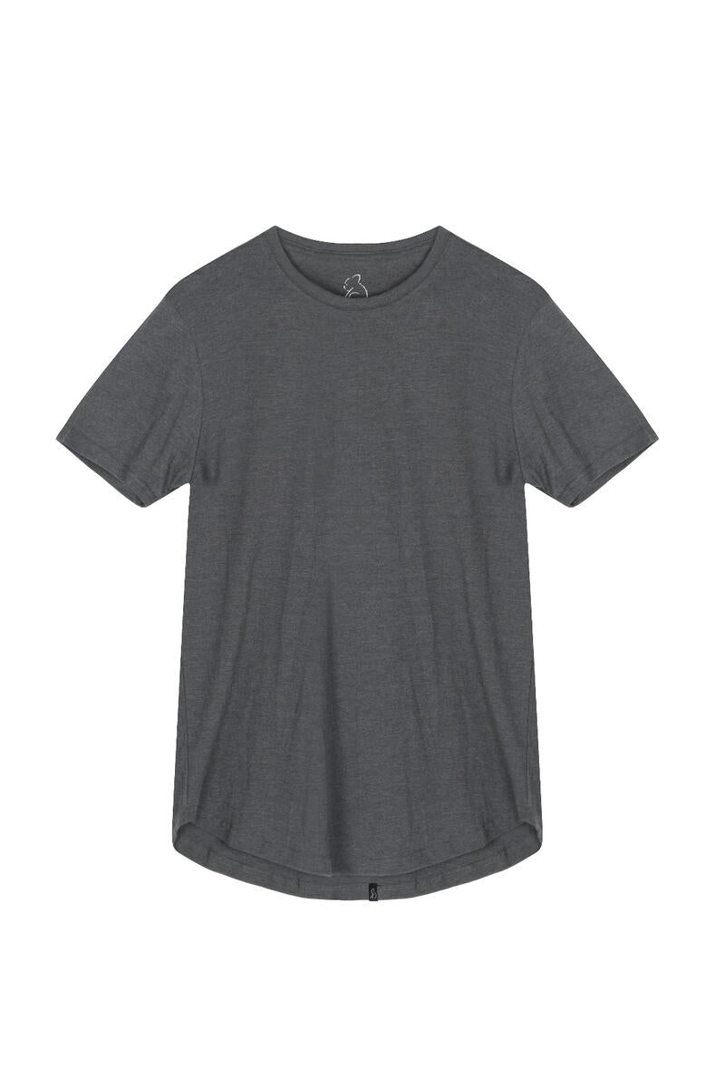 Eazy Scoop Tee - Stone Grey