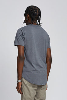 Eazy Scoop Tee - Stone Grey