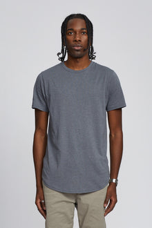 Eazy Scoop Tee - Stone Grey