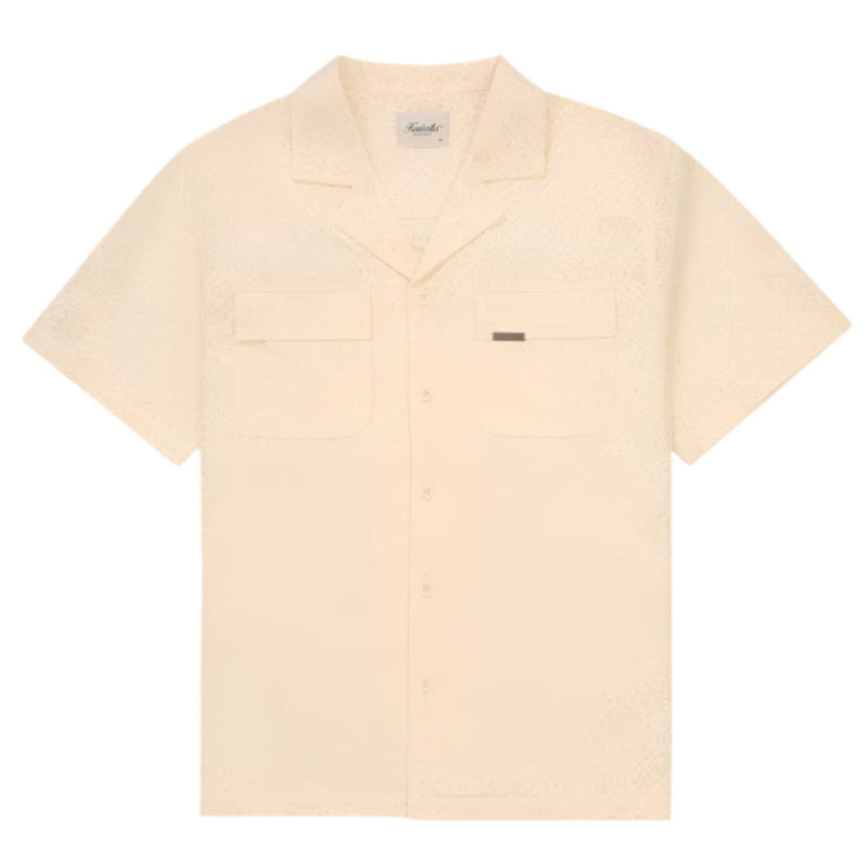 Lace Yacht Shirt - Cream