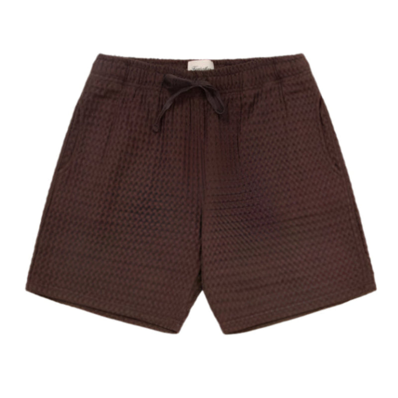 Heavy Waffle Shorts - Charcoal