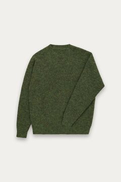 Brushed Knit Crew 2.0 - Green-4