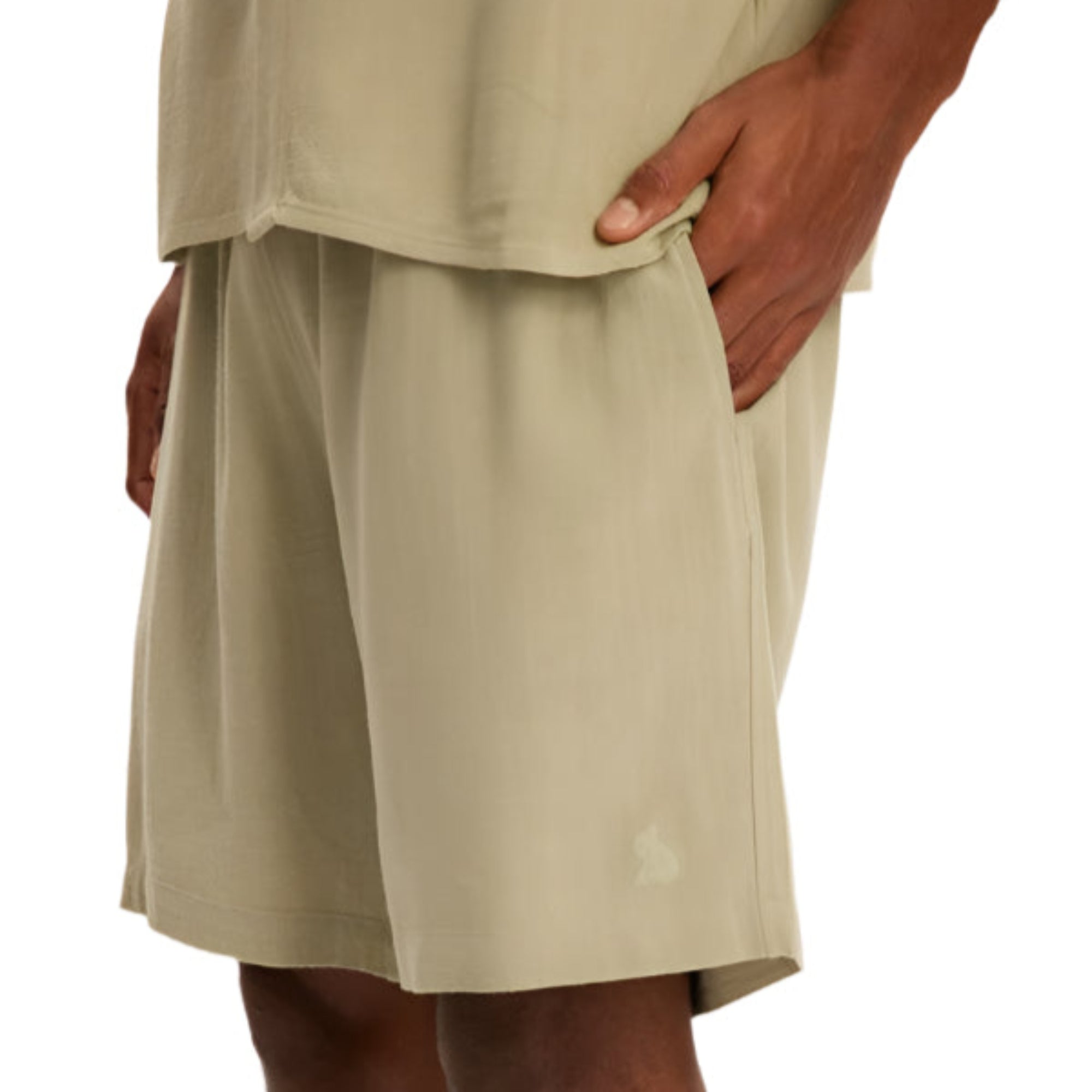 Sage Linen Shorts