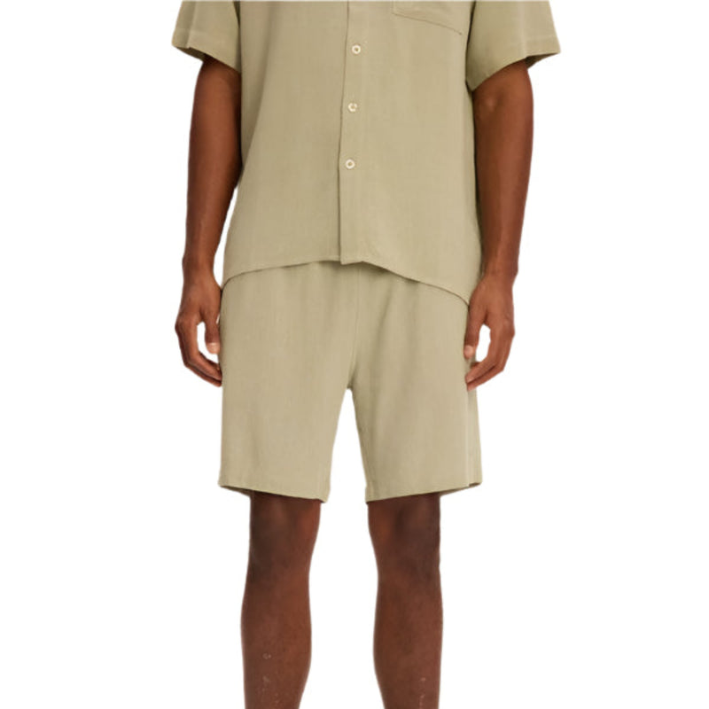 Sage Linen Shorts