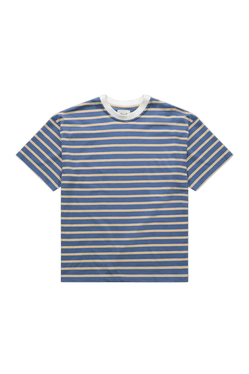 T-shirt rayé bleu
