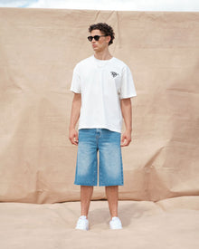 T-shirt monogrammé - Blanc