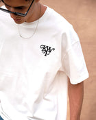 T-shirt monogrammé - Blanc