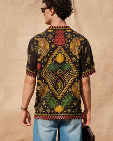 Beach Shirt - Tiger Black