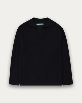 Johnny Collar LS - Black-5