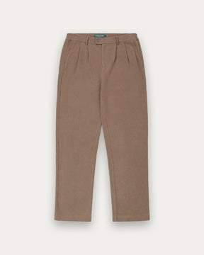 Chenille Trouser - Taupe-5