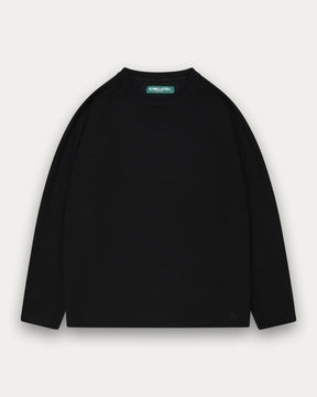 Marled Thermal - Black-4