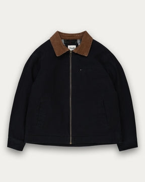 Heavy Duty Canvas Jacket - Navy-1