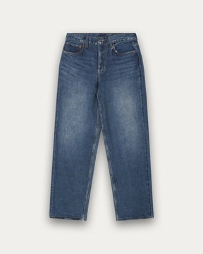Digital Printed Denim - Dark Blue-5