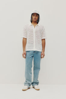 Lace Shirt - White