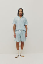Crochet Beach Polo - Blue