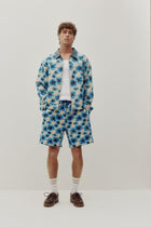 Tapestry Jacket - Blue Poppy
