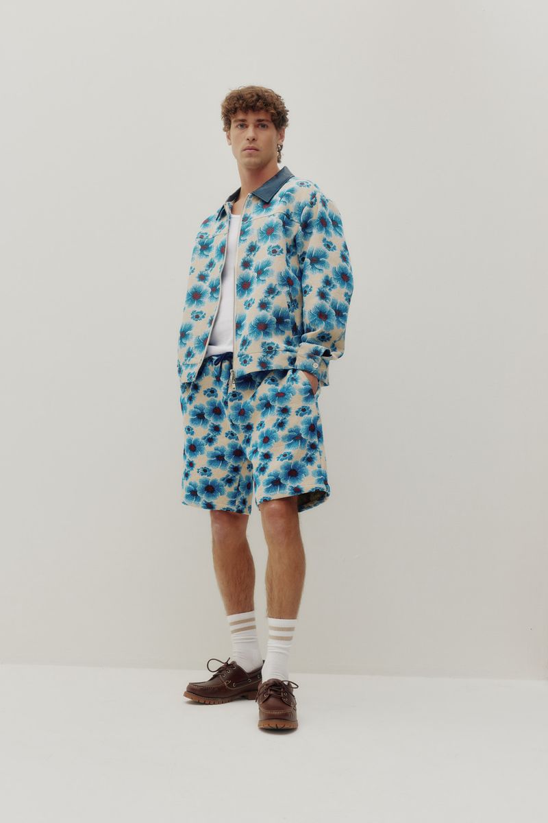 Tapestry Jacket - Blue Poppy