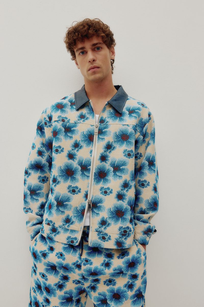 Tapestry Jacket - Blue Poppy